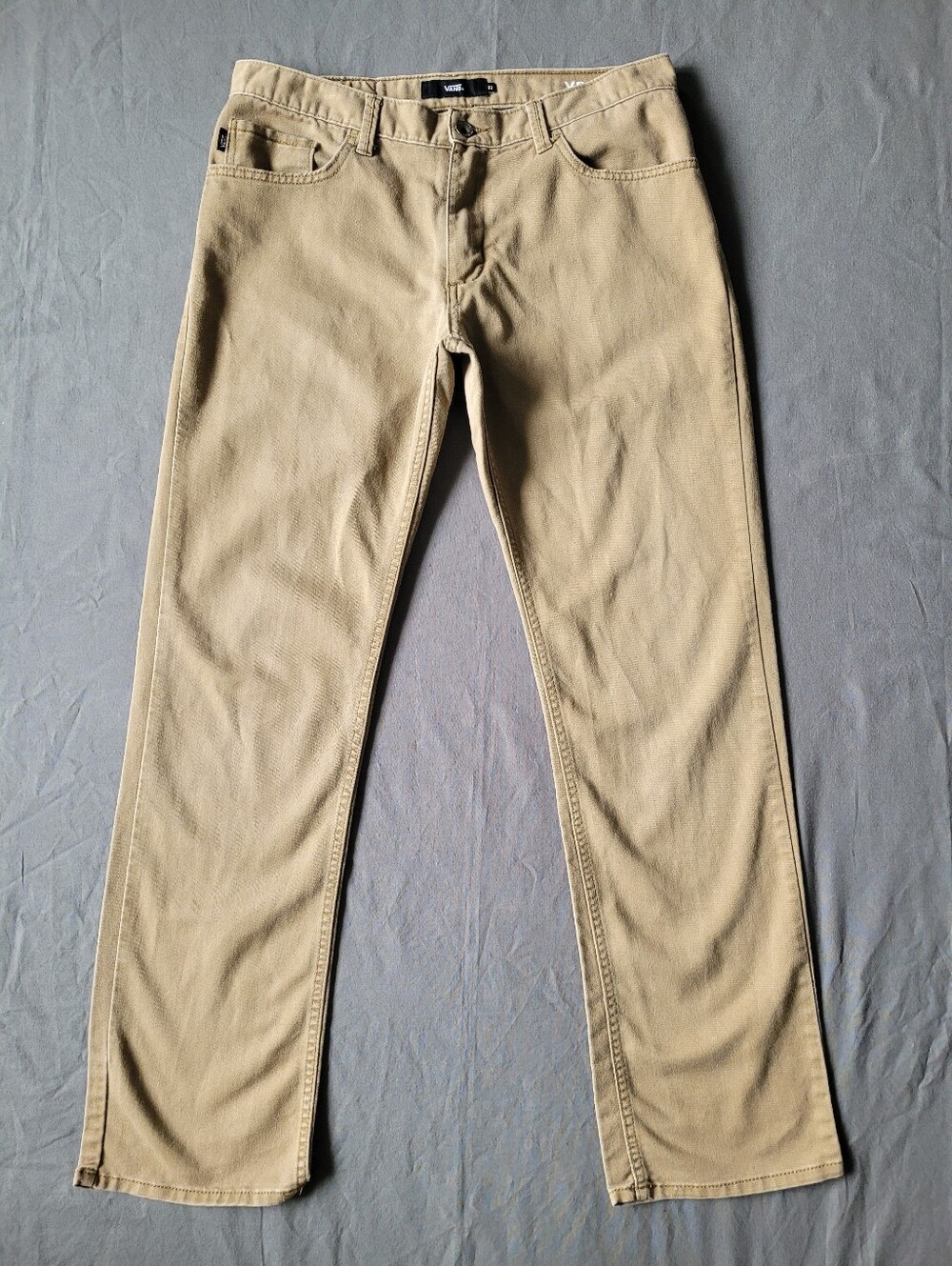 Vans V56 Standard AV Covina II Khaki Chino Pants Mens 32x30